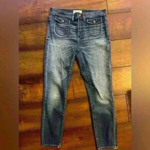 Madewell high rise crop skinny jeans size 28